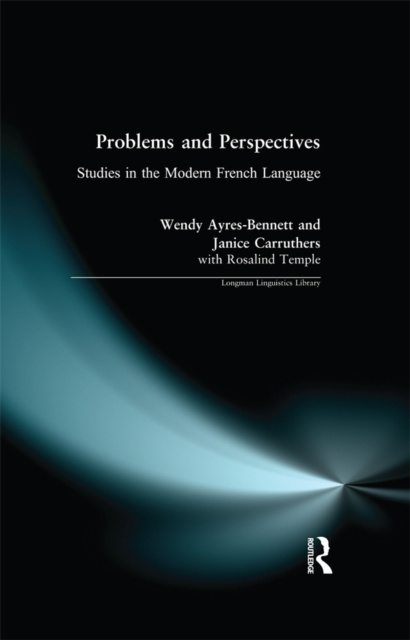 E-knjiga Problems and Perspectives Wendy Ayres-Bennett
