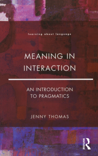 E-knjiga Meaning in Interaction Jenny A. Thomas