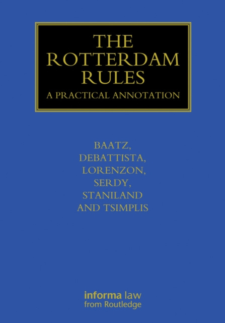 E-kniha Rotterdam Rules Yvonne Baatz