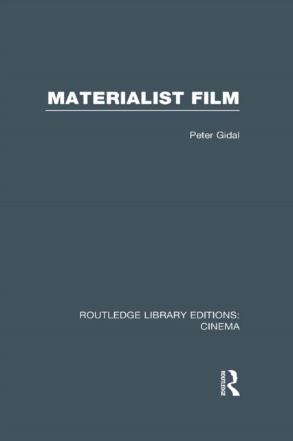 E-book Materialist Film Peter Gidal