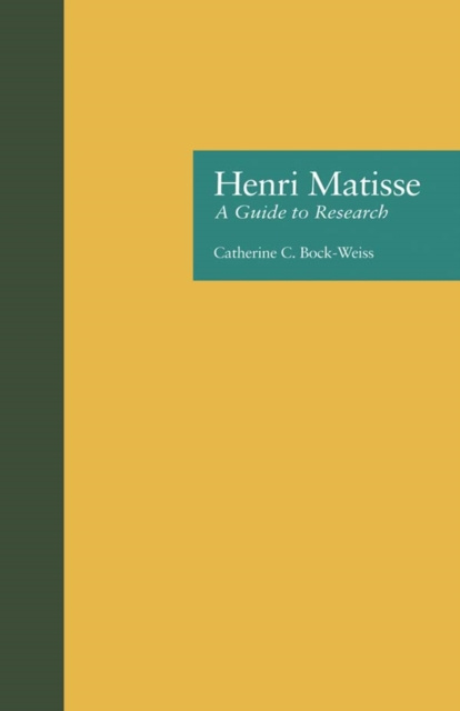 E-knjiga Henri Matisse Catherine C. Bock Weiss