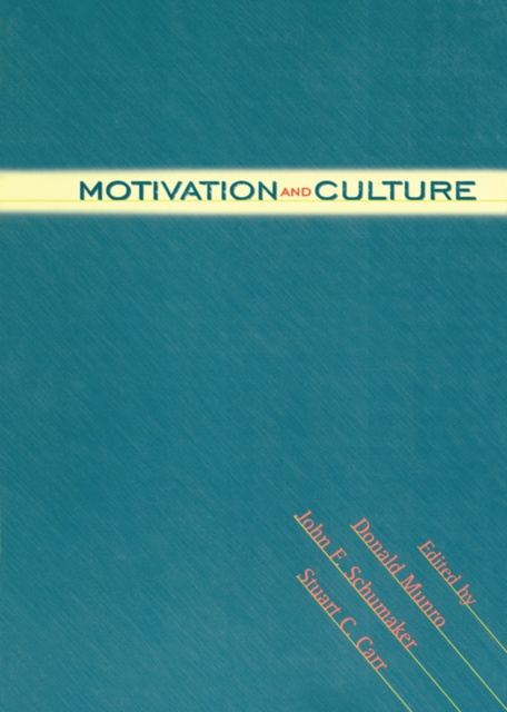 E-book Motivation and Culture Donald Munro