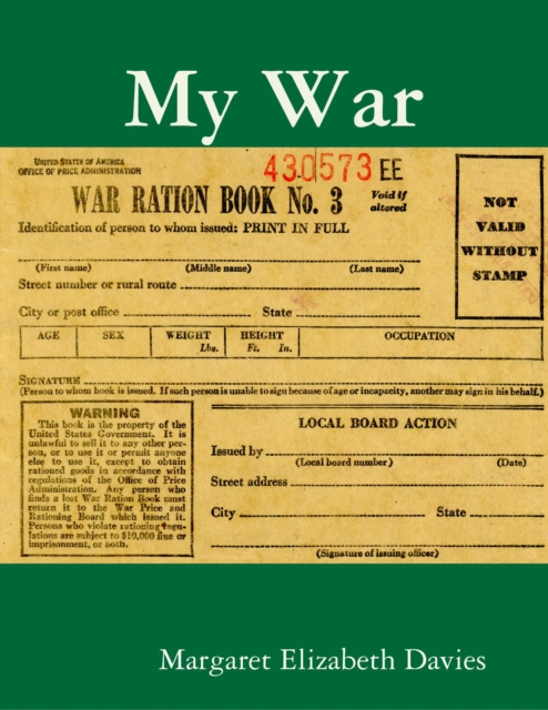 E-knjiga My War Davies Margaret Elizabeth Davies