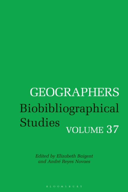E-knjiga Geographers Baigent Elizabeth Baigent