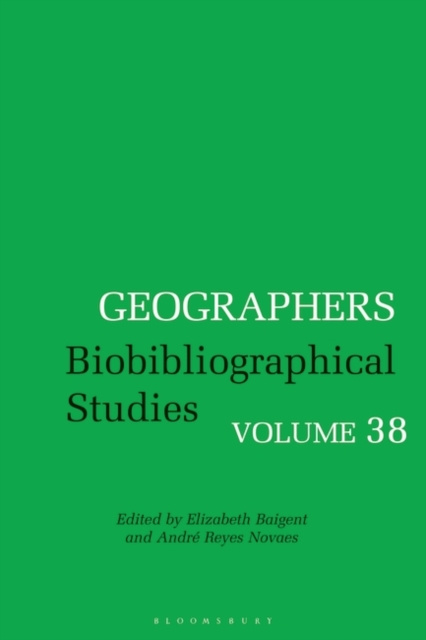 E-knjiga Geographers Baigent Elizabeth Baigent