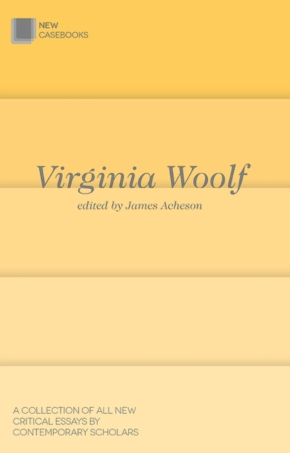 E-knjiga Virginia Woolf Acheson James Acheson