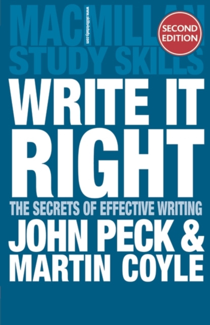 E-knjiga Write it Right Peck John Peck