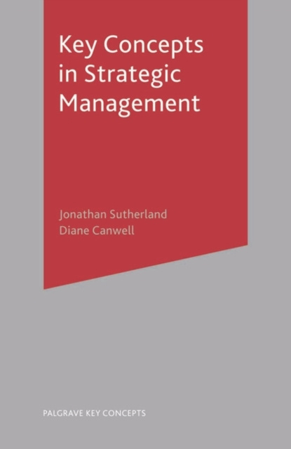 E-book Key Concepts in Strategic Management Sutherland Jonathan Sutherland
