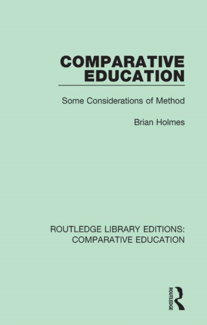 E-book Comparative Education Brian Holmes