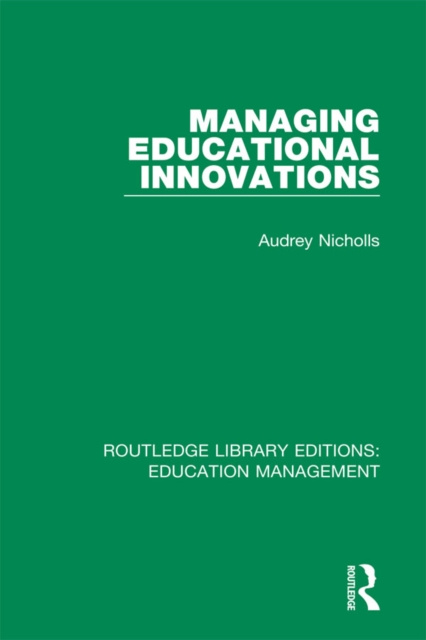E-book Managing Educational Innovations Audrey Nicholls