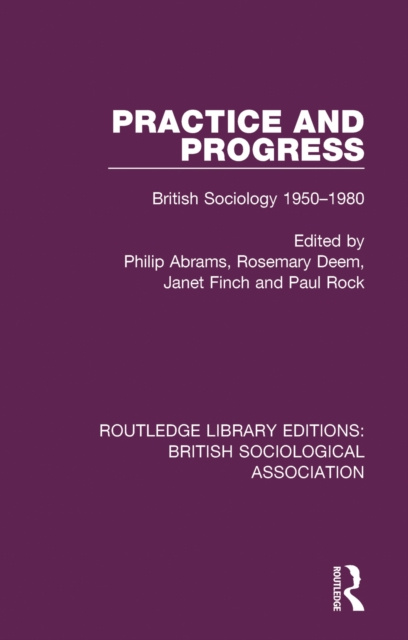 E-knjiga Practice and Progress Philip Abrams