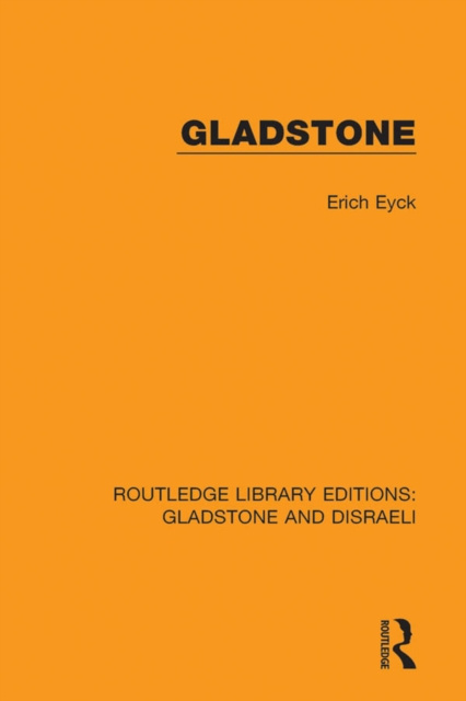 E-book Gladstone Erich Eyck