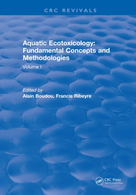E-book Aquatic Ecotoxicology Alain Boudou