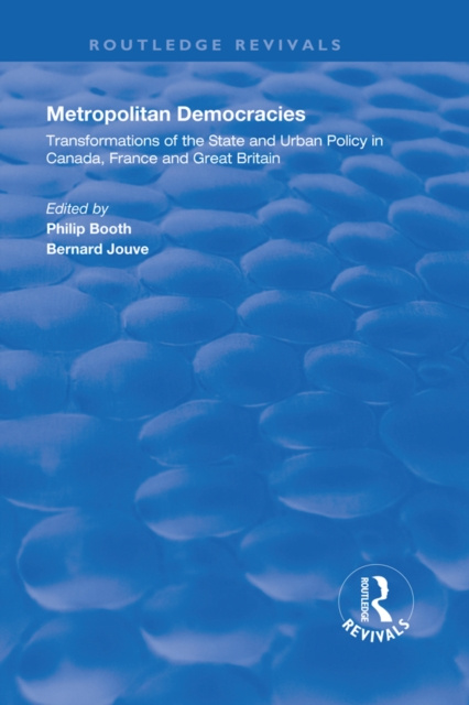E-knjiga Metropolitan Democracies Bernard Jouve