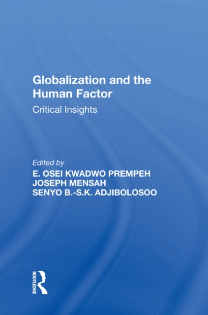 E-knjiga Globalization and the Human Factor Joseph Mensah