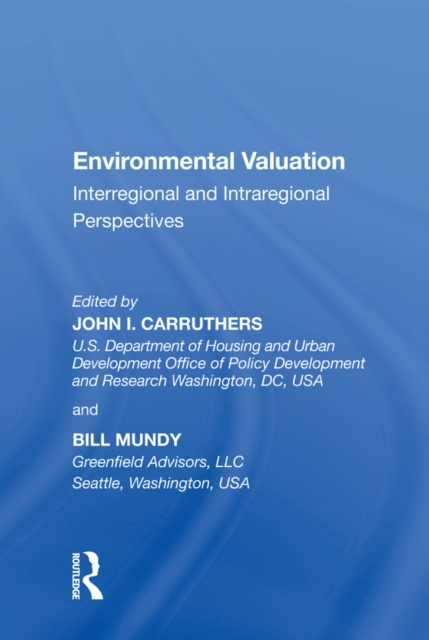 E-knjiga Environmental Valuation John. I. Carruthers