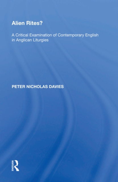 E-knjiga Alien Rites? Peter Nicholas Davies