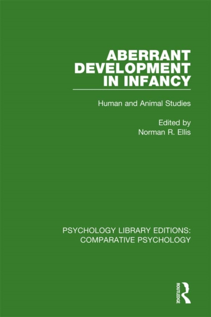 E-knjiga Aberrant Development in Infancy Norman R. Ellis