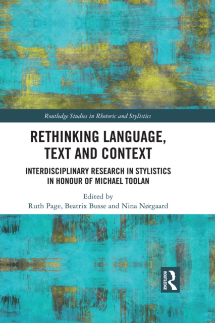 E-book Rethinking Language, Text and Context Ruth Page