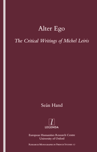 E-book Alter Ego Sean Hand