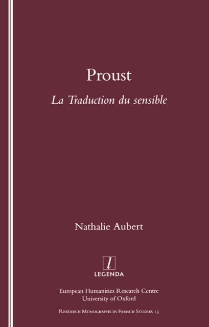 E-knjiga Proust Nathalie Aubert
