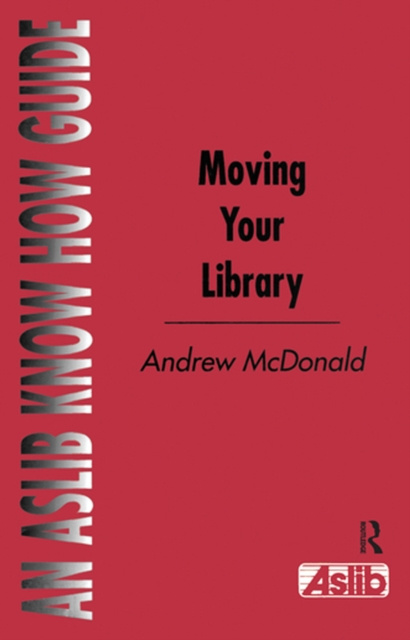 E-book Moving Your Library Andrew McDonald