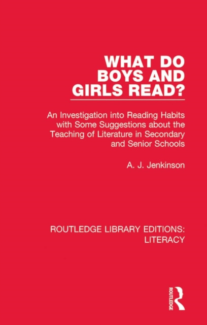 E-Book What do Boys and Girls Read? A. J. Jenkinson