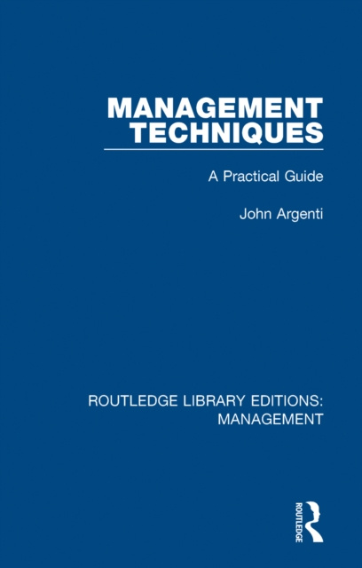 E-knjiga Management Techniques John Argenti