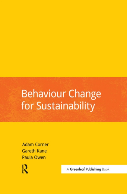 E-knjiga Behaviour Change for Sustainability Adam Corner