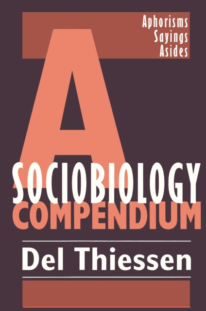 E-book Sociobiology Compendium Del Thiessen