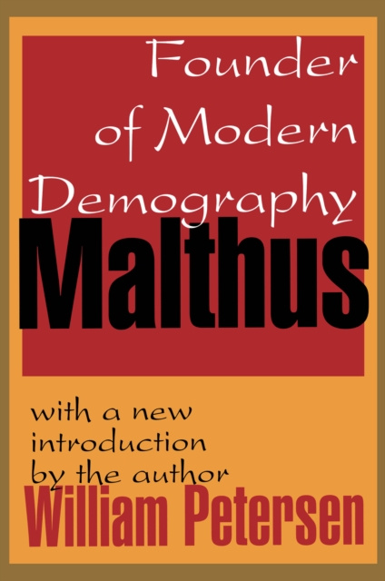 E-book Malthus William Petersen