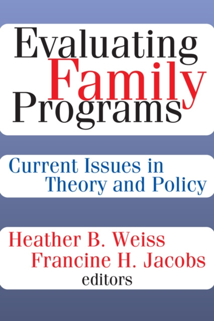 E-book Evaluating Family Programs Francine H. Jacobs