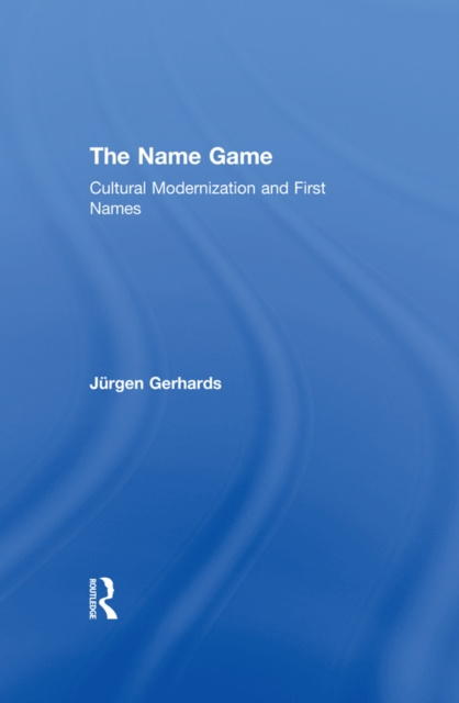 E-kniha Name Game Jurgen Gerhards