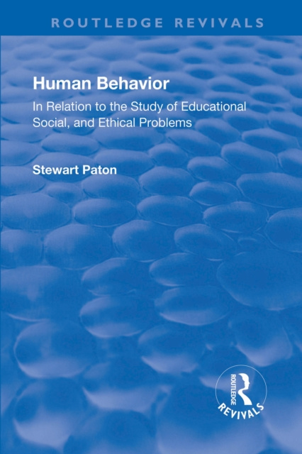 E-kniha Revival: Human Behavior (1921) Stewart Paton