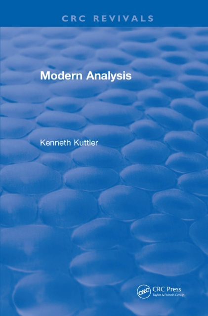 E-knjiga Modern Analysis (1997) Kenneth Kuttler