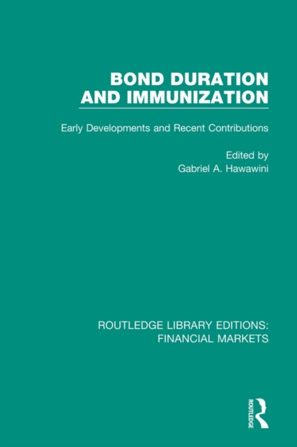 E-Book Bond Duration and Immunization Gabriel Hawawini