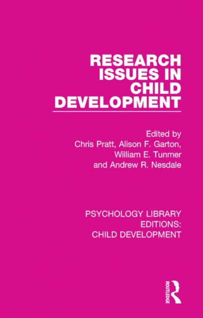 E-book Research Issues in Child Development Chris Pratt