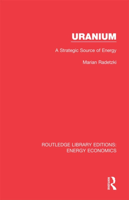 E-knjiga Uranium Marian Radetzki