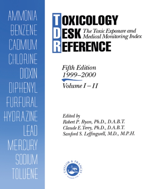 Libro elettronico Toxicology Desk Reference Robert Ryan
