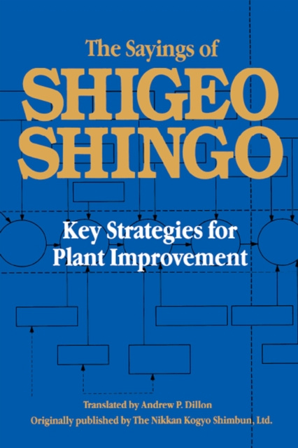E-kniha Sayings of Shigeo Shingo Shigeo Shingo