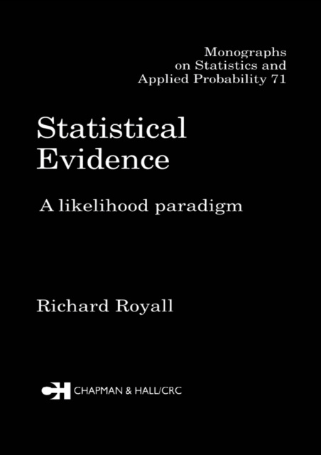 E-knjiga Statistical Evidence Richard Royall
