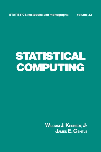 E-knjiga Statistical Computing WIlliam J. Kennedy
