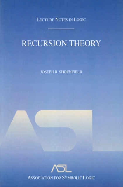 E-knjiga Recursion Theory Joseph R. Shoenfield