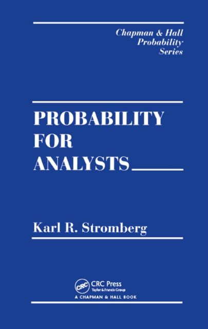 E-knjiga Probability For Analysts Karl Stromberg