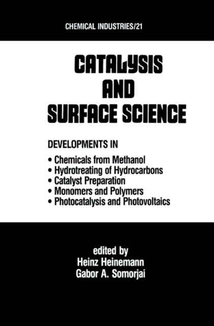 E-knjiga Catalysys and Surface Science Heinz Heinemann