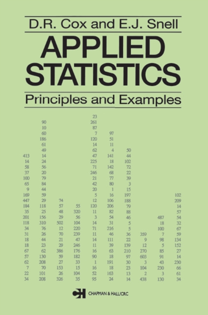 E-book Applied Statistics - Principles and Examples D.R. Cox