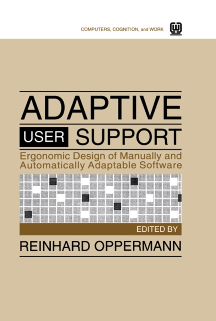 E-book Adaptive User Support Reinhard Oppermann