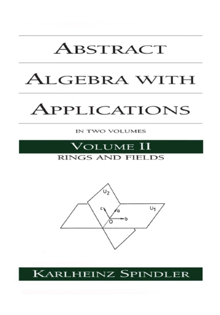 E-book Abstract Algebra with Applications Karlheinz Spindler