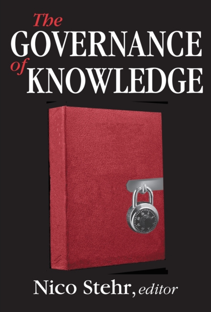 E-book Governance of Knowledge Nico Stehr