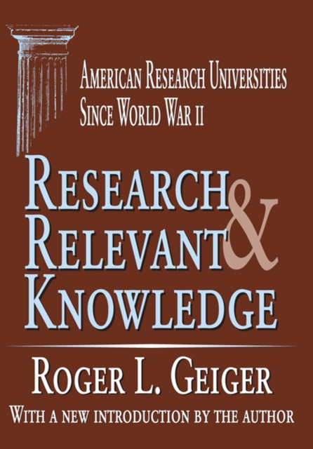 E-Book Research and Relevant Knowledge Roger L. Geiger